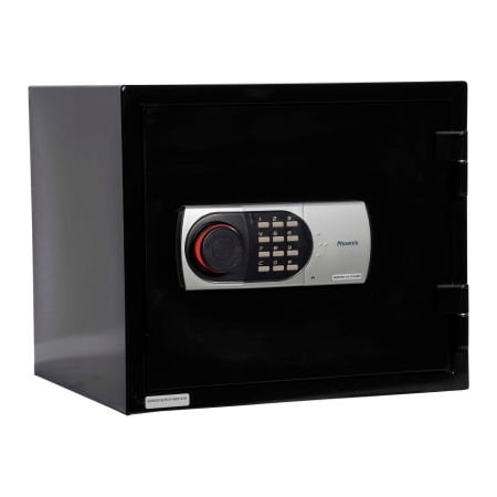 Phoenix Safe International Phoenix Safe Olympian Digital Fire Resistant Safe 0.66 cu ft, Black, Steel 1231B
